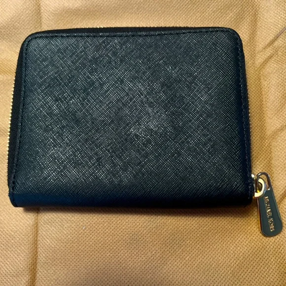 Michael Kors Black Saffiano Leather Wallet - Picture 2 of 4
